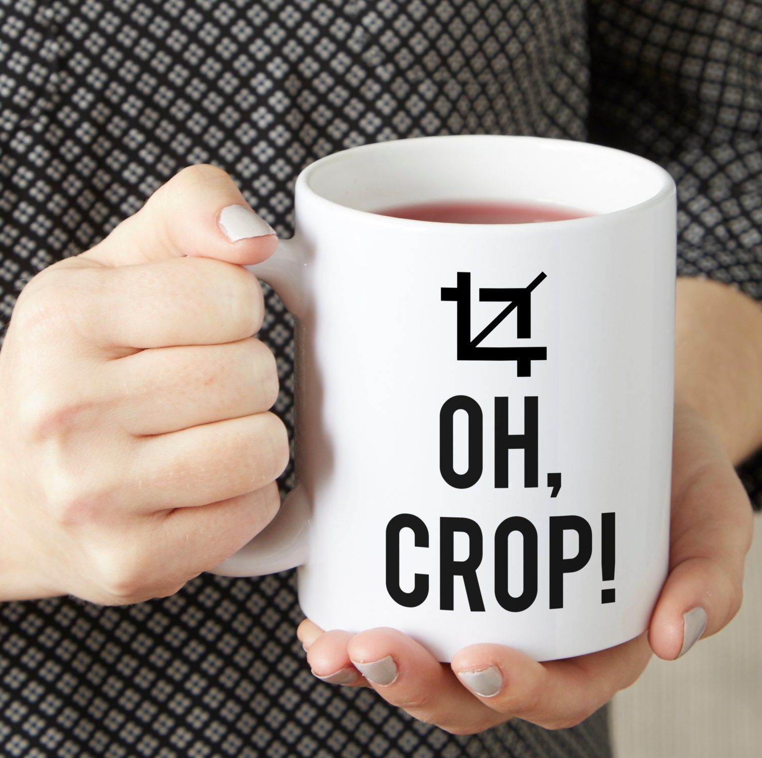 Oh Crop Funny Coworker mug 