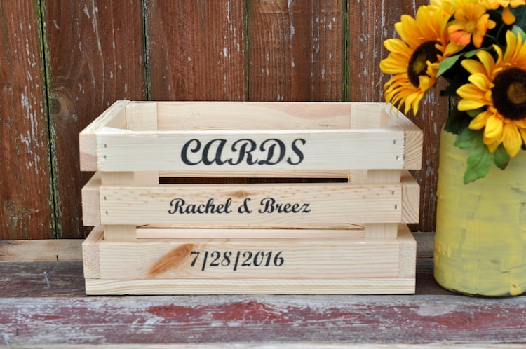 wedding card holder