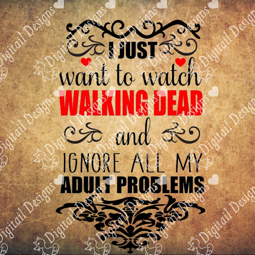 Download Walking Dead SVG PNG DXF Eps Fcm Ai Cut file for Silhouette