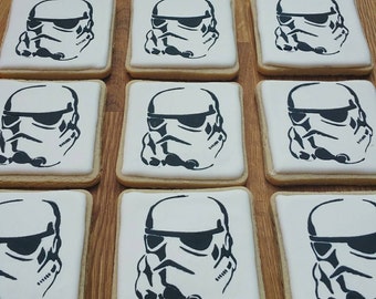 Stormtrooper Sugar Cookies Star Wars Cookies