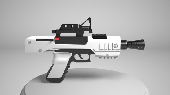 stormtrooper blaster 3d model