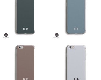 Men Monogram iPhone 6 plus case, Custom Initials iPhone 5 case, Personalized initial iPhone case, Initial Name iPhone, iPhone 6s case simple
