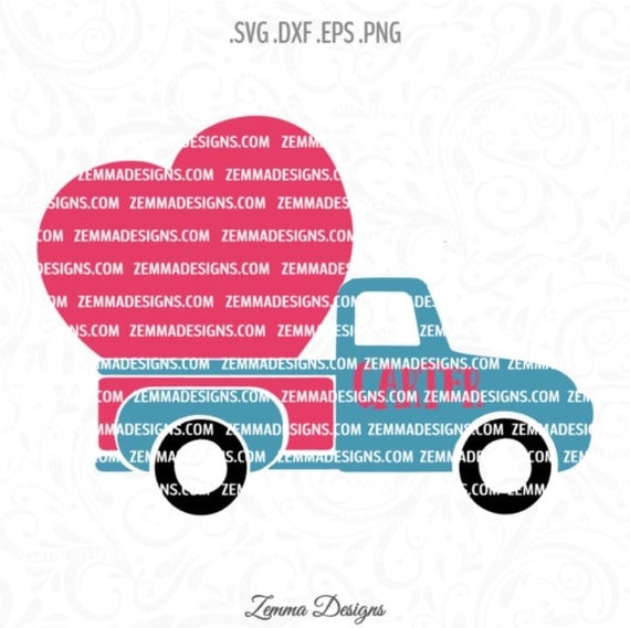 Free Free 247 Truck With Hearts Svg Free SVG PNG EPS DXF File