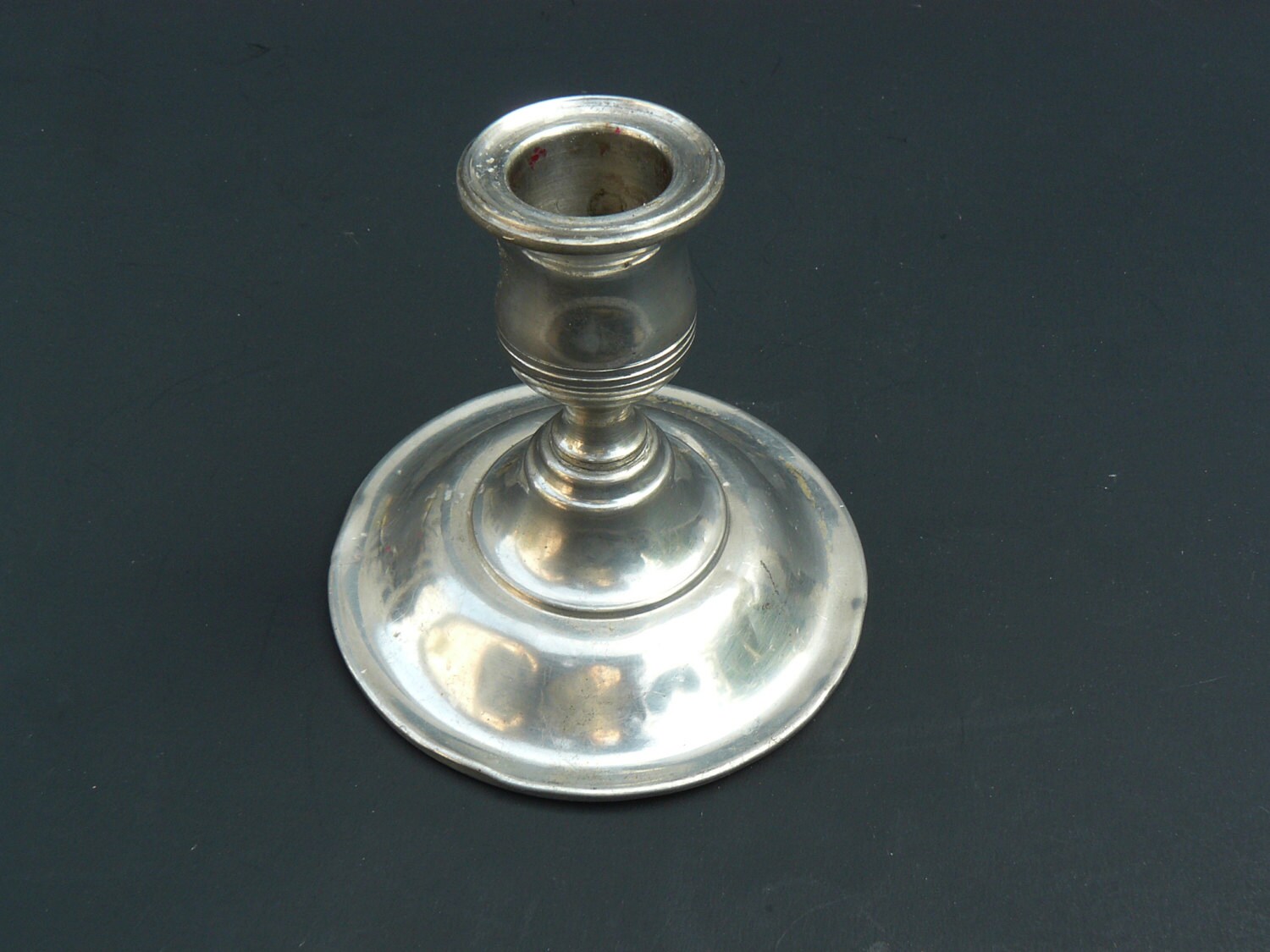 Vintage Kirk Stieff Pewter Candle Holder Candlestick P11321