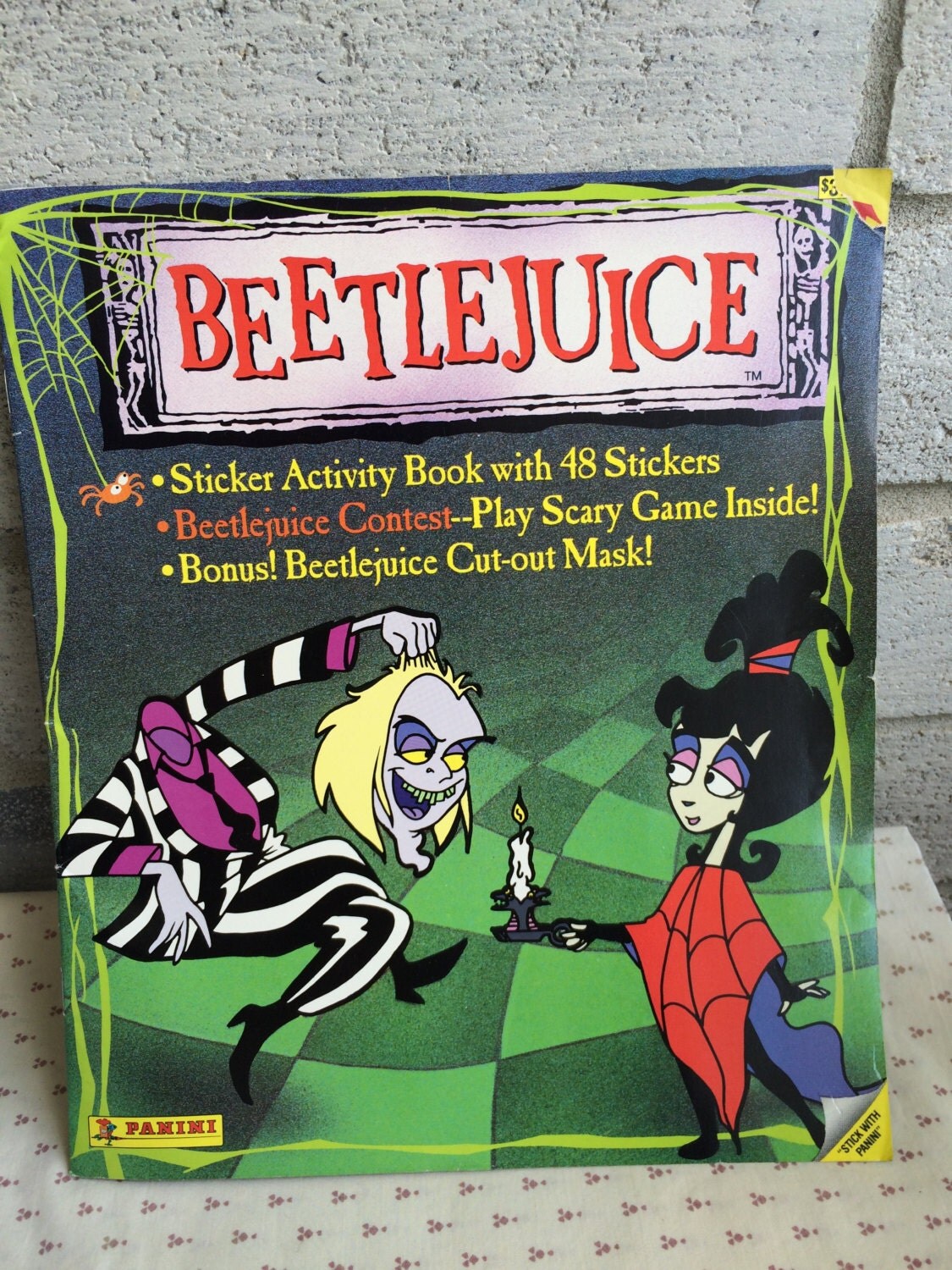 Download Vintage 1990 Beetlejuice Sticker Album Beetlejuice Sticker