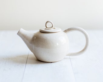 Speckle Stoneware Two Cup Teapot - Made to Order