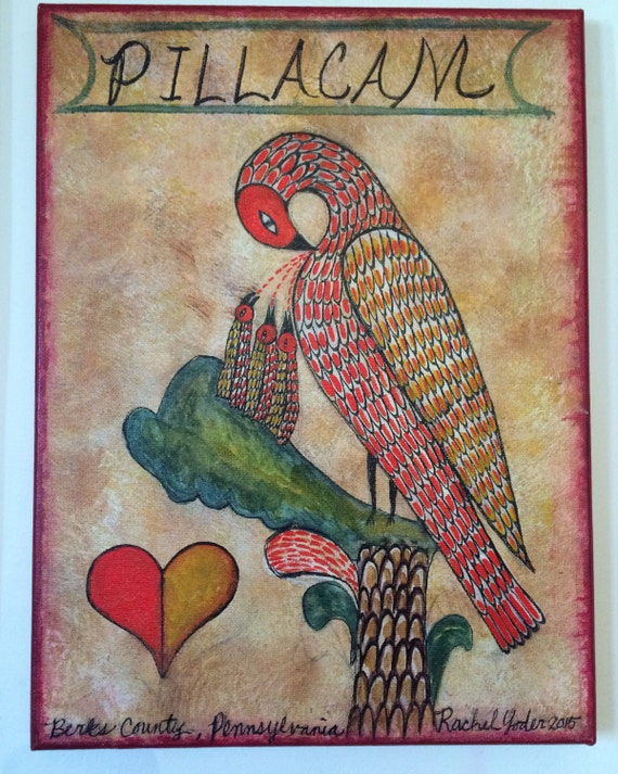 PA Dutch Fraktur Painting