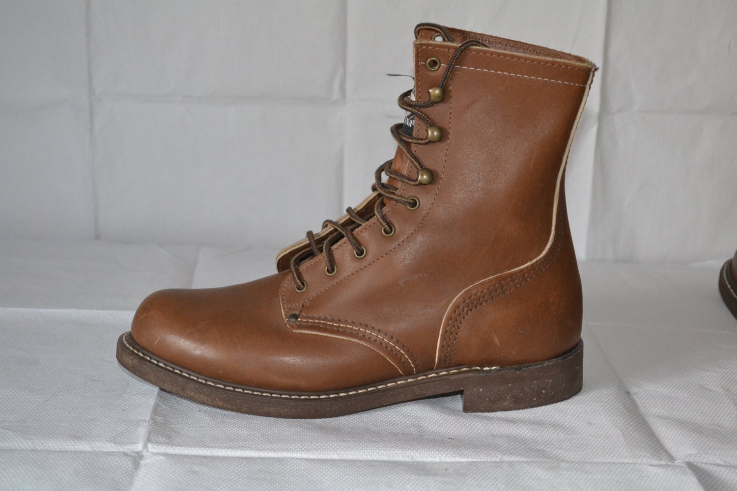 Carolina boots New Old Stock USA 85 UK 7.5 Cork sole. Made in