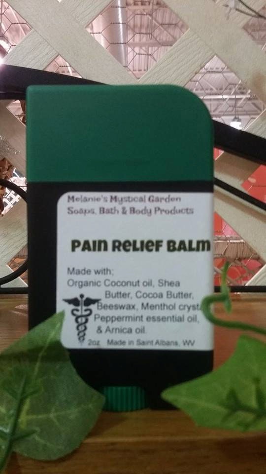 Pain Relief Balm All Natural Organic Erase the Pain Loosen