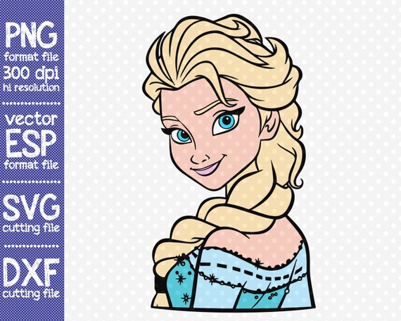 Download Disney frozen Elsa clipart SVG cutting file by ANYTHINGINCARDS