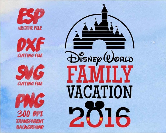 Download Disney family vacation mickey Clipart SVG by CreationTreasure