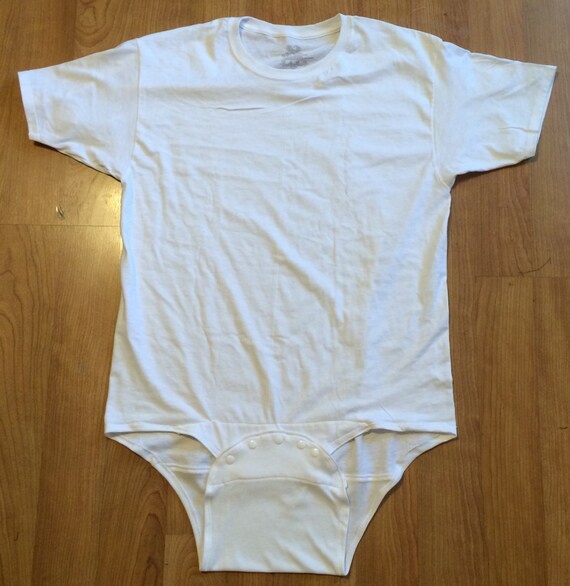 Adult Onesie tshirt made to order by DHCABB on Etsy