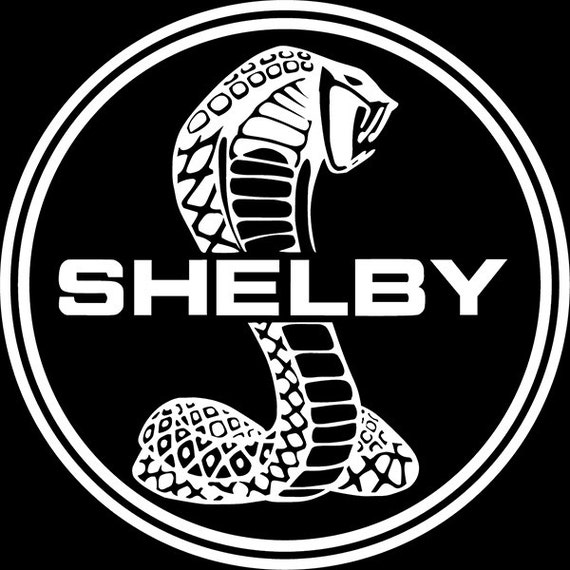 Shelby Cobra Logo Vinyl Sticker