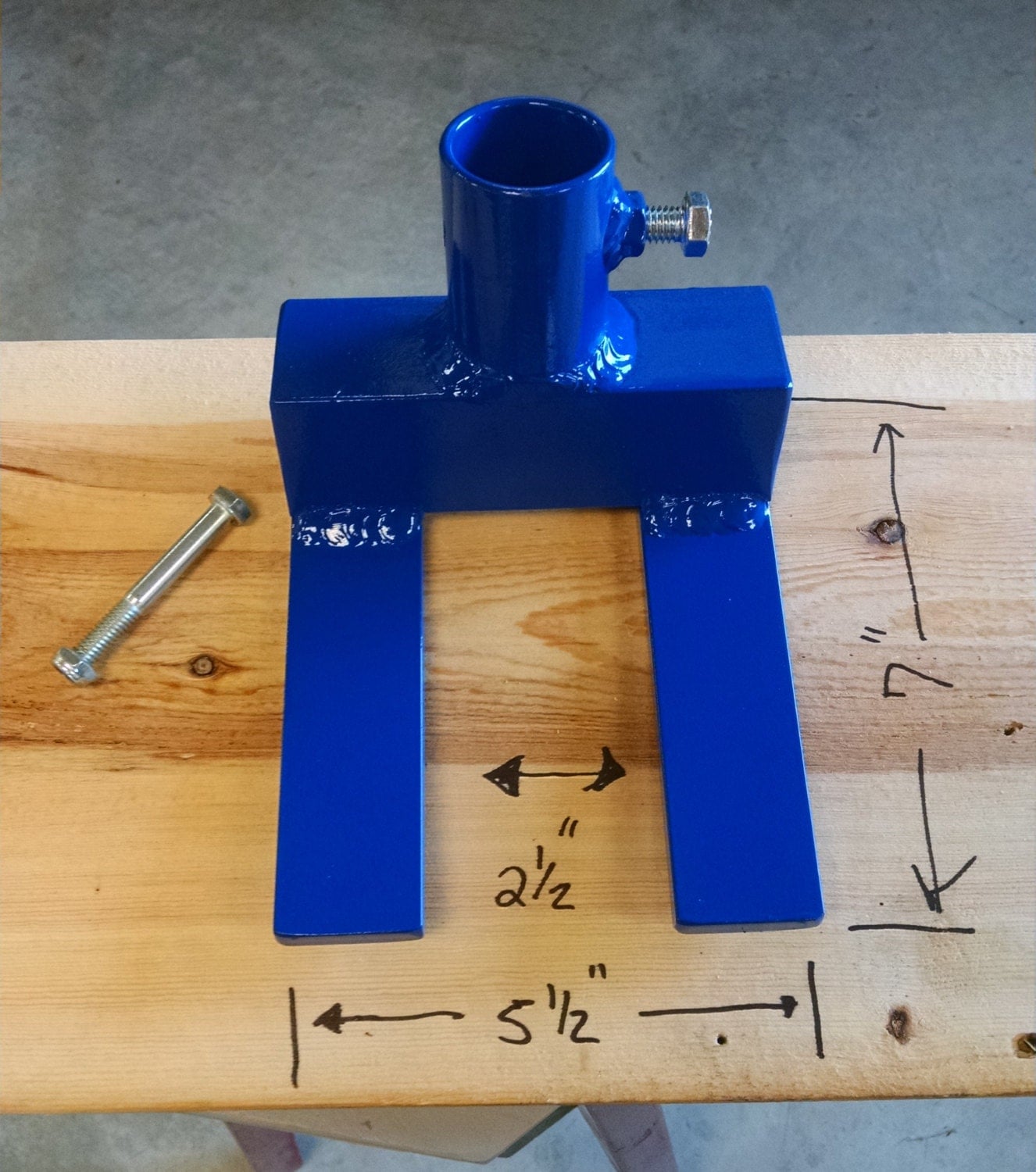 Pallet Tool Heavy Duty Custom Made Pallet Breaker BLUE