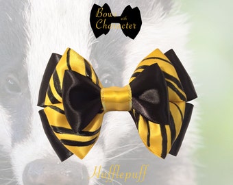 Hufflepuff Inspired Bow
