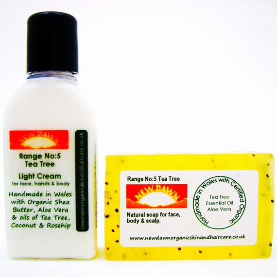 Keratosis Pilaris Cream & Soap Sample Pack Organic Remedy