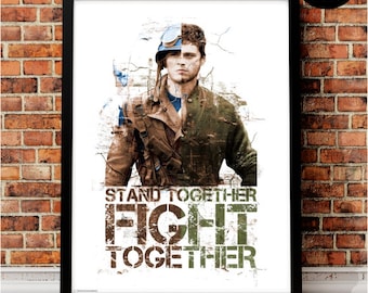 Captain America And Bucky Barnes Art Print Steve Rogers Vintage Marvel Superhero Inspired Quote Captain America And Bucky Barnes Art Print Steve Rogers Vintage Marvel Superhero Inspired Quote