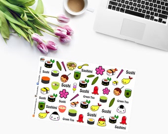 SUSHI Planner Stickers CAM00252