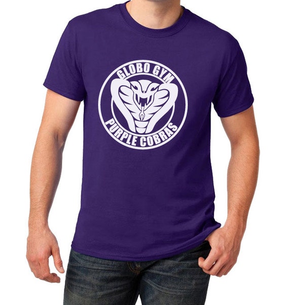 purple gold's gym t shirt