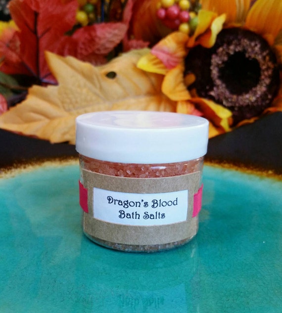 Items similar to Dragon's Blood bath soak, bath salts, bath gift, girl