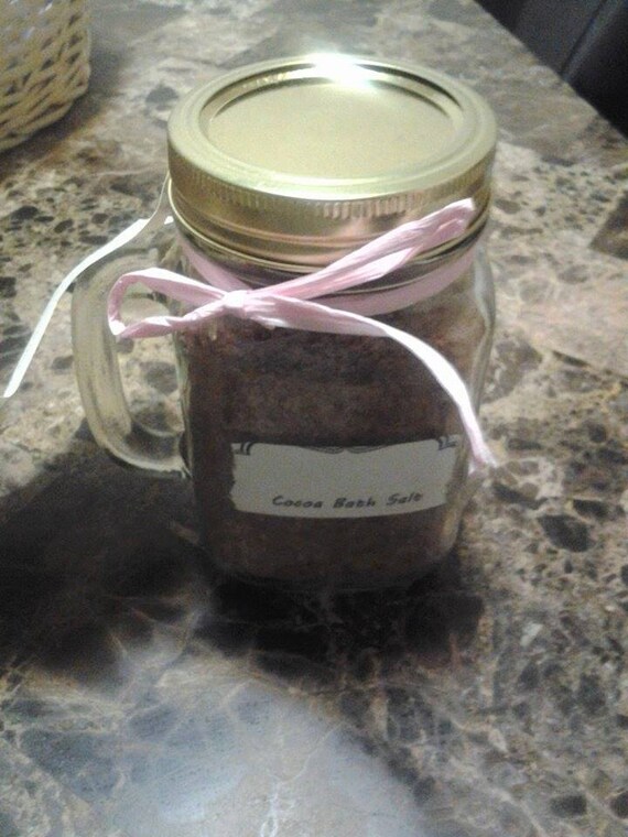 Scented Bath Salts 2 cups by GiftBasketsbyMel on Etsy