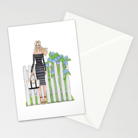 fashion illustration note cards martha s vineyard fashion illustration greeting by lindsaylorente fashion illustration note cards martha s vineyard fashion illustration greeting by lindsaylorente