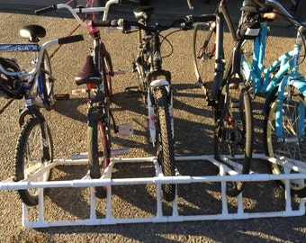 pvc pipe bike rack