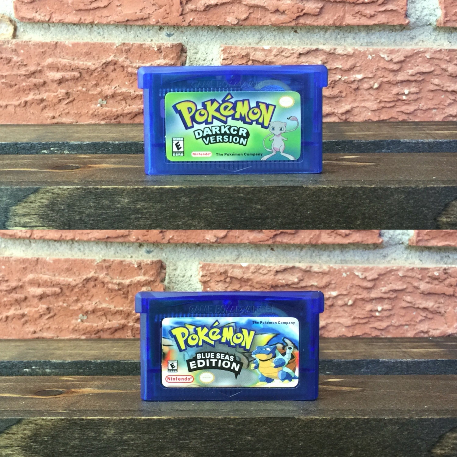 Pokemon Darkcry & Blue Sea Edition Dual Game Pack Nintendo