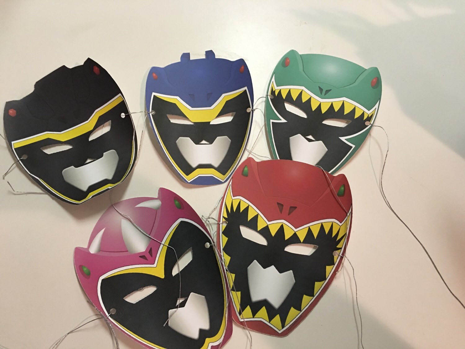 Power ranger masks