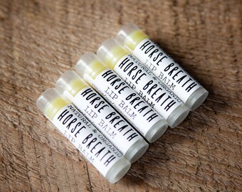 Organic Lip Balm ~ Horse Breath ~ All Natural, Horse Lover Gift, Horse Gifts, Stocking Stuffer, Present for her, Women Presents, Christmas