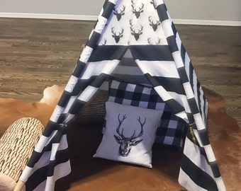 Kids Teepee, "Asher" kids tent, teepee, play tent SHIPS FREE!