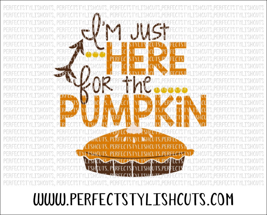 Pumpkin Pie Svg Dxf Eps Png Files For Cutting Machines