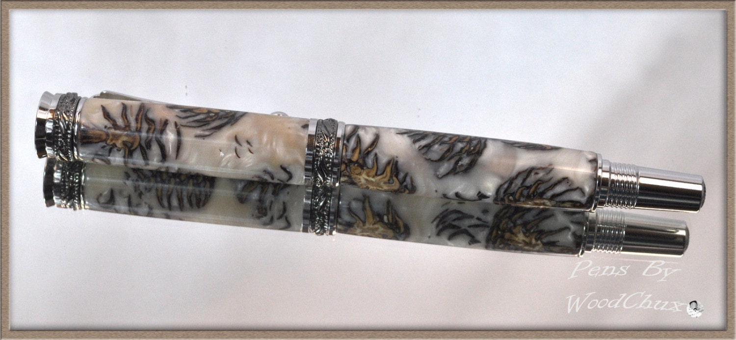 574 Capo Sotto Handmade Mini Pine Cone by WoodChuxWoodturning