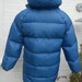 Vintage 90's Scottish Macbean Blue Nylon Down Filled Puffer Padded Winter Jacket Coat 38"/40"