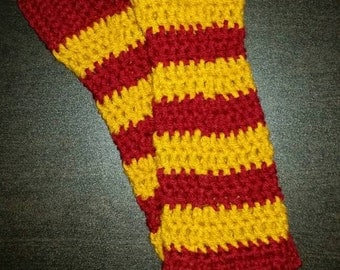 Harry Potter fingerless gloves/ fingerless mittens/ harry potter arm warmers