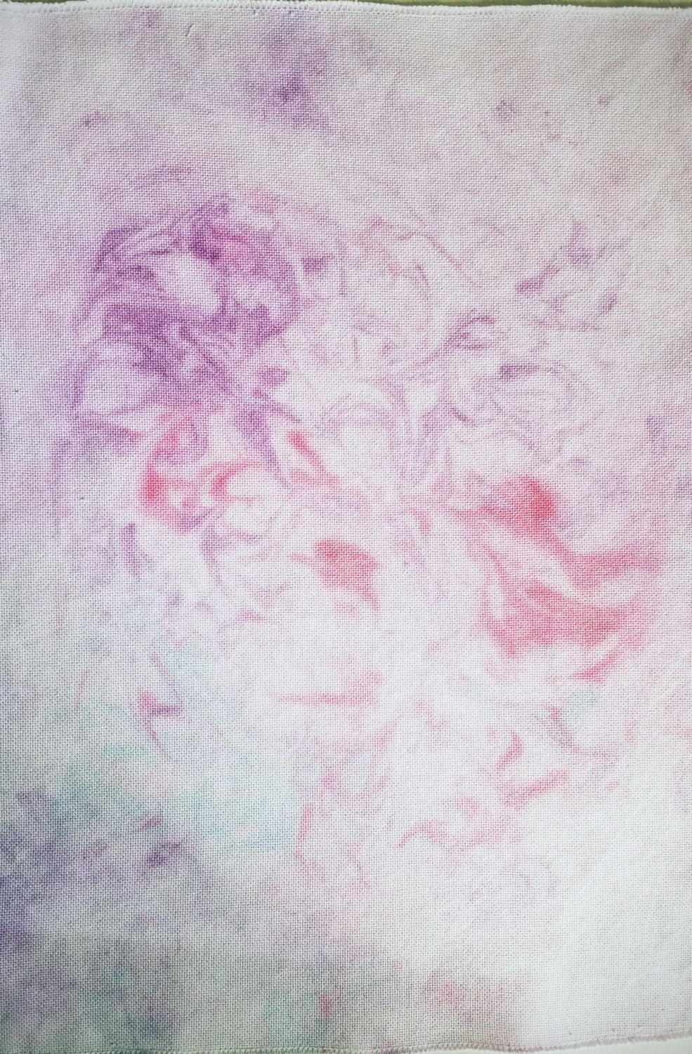 Dyed Cross Stitch Fabric/Hand Dyed Cross Stitch by TOCFabrics