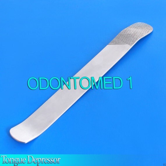 1 piece Dental Tongue Depressor stainless steel by Odontomed2011