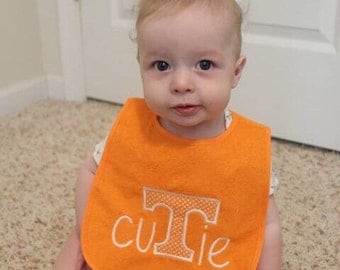 University of Tennessee Vols Cutie Baby Bib