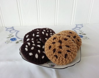 Chocolate chip/white choc chip cookie