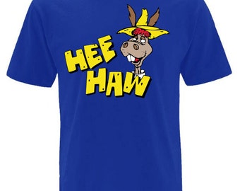 Gildan T-Shirt Hee Haw Cartoon Size S-XXL