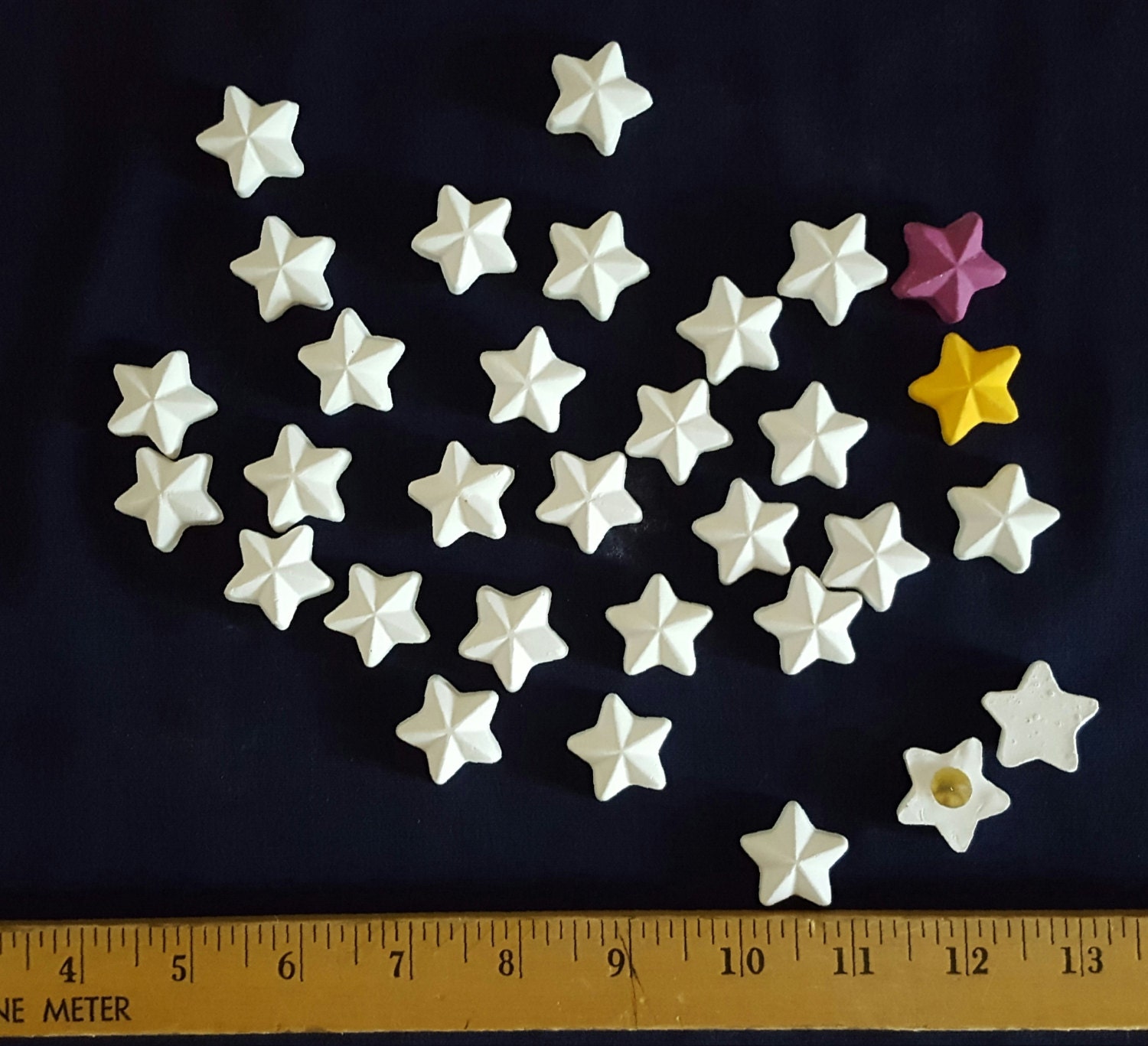 Plaster ornaments for crafts and gifts from HanaSkyNSundropKits on Etsy