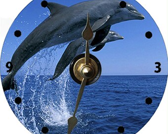 Dolphin clock | Etsy