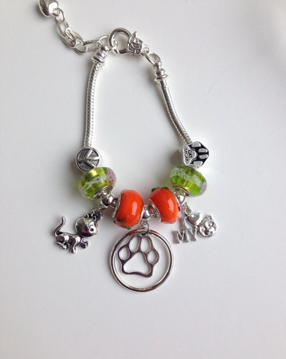 Pandora argento imitazione tipo bracciale con di pawsomecharms Lampadari murano imitazione