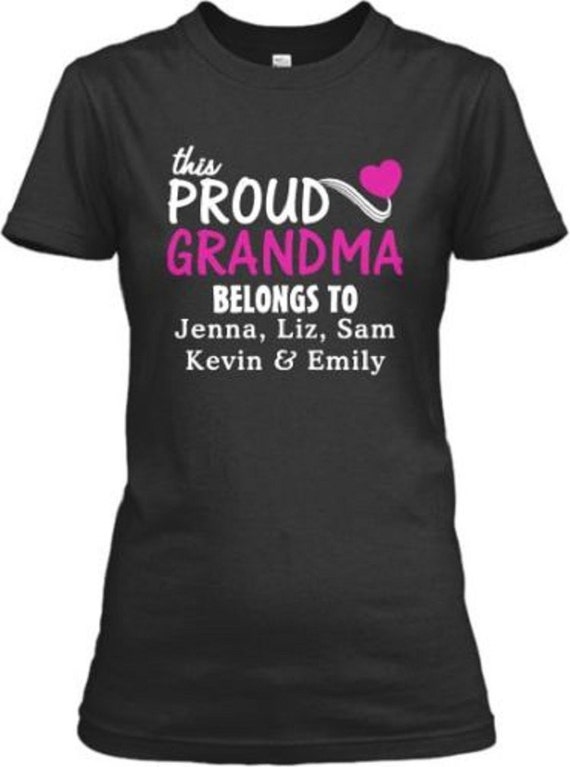 proud grandma shirts