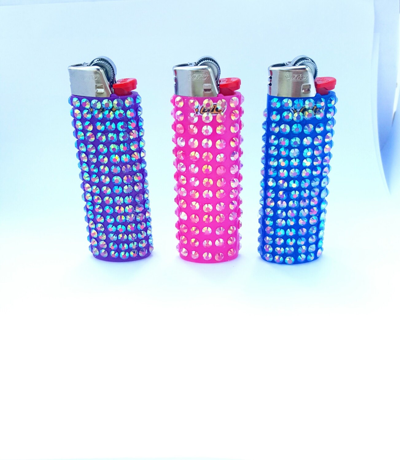 Bling bic lighter rhinestone lighters pink crystal lighter