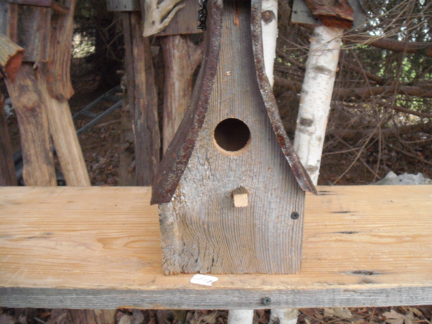 Pennsylvania Rustic Barn Wood Bird House by PARusticBirdhouses