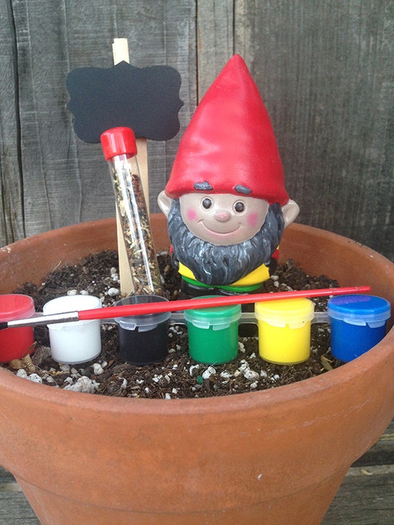 Garden Gnome Kit PaintaGnome Arts and Crafts Project from
