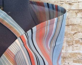 Striped Nursing Cover Up - Nursing Apron - Breastfeeding Cover