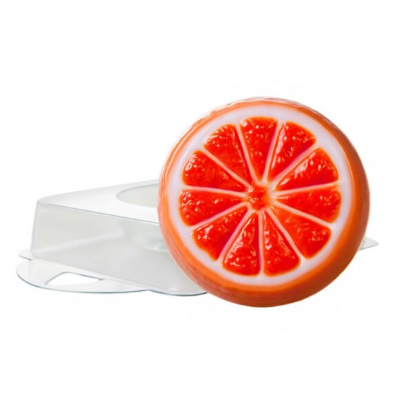 Orange mold soap mold fruit mold plastic mould molded