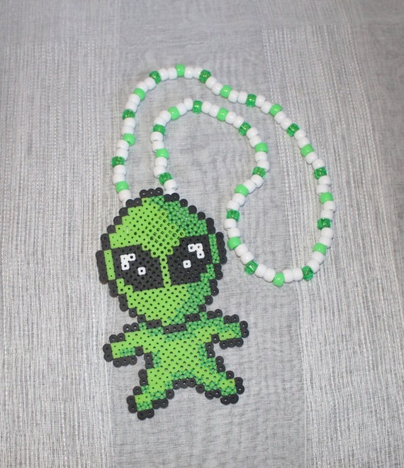 toy story alien perler beads